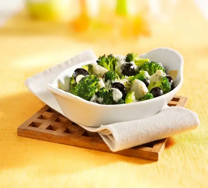Broccoli-Oliven-Gemüse