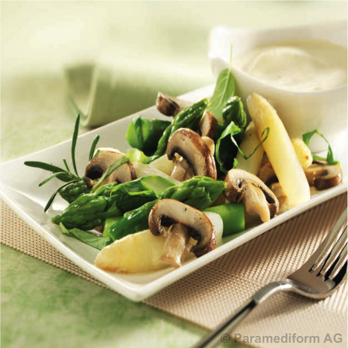 Spargel-Champignon-Salat